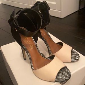 ALDO Leather Stiletto Heel Shoes Size 7